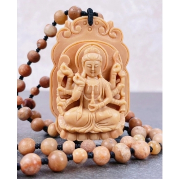 珊瑚舍利千手八臂觀音（V842）